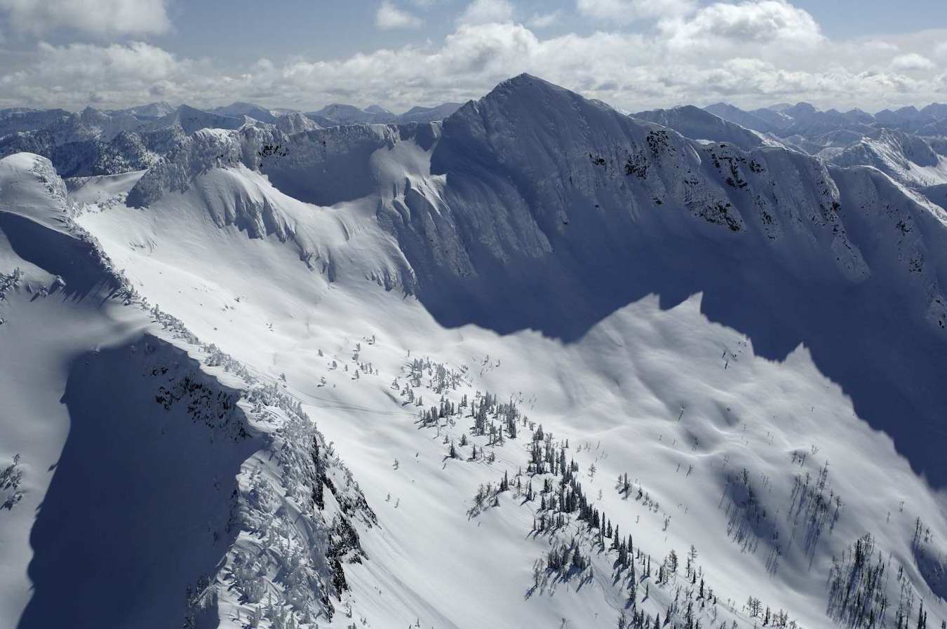 Slackcountry Touring at our Powder Highway Ski Resorts Kootenay Rockies